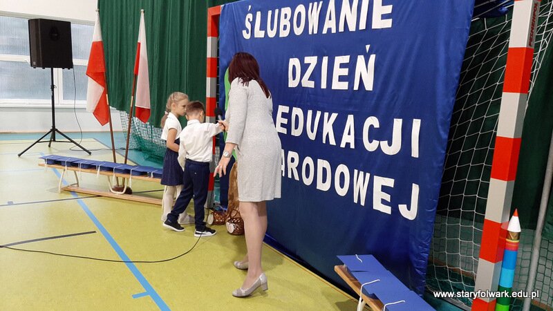 ślubowanie klasy pierwszej 2020