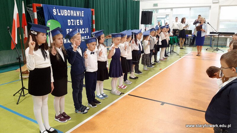 ślubowanie klasy pierwszej 2020