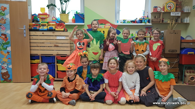 Bal owocowo – warzywny w Oddziale Przedszkolnym