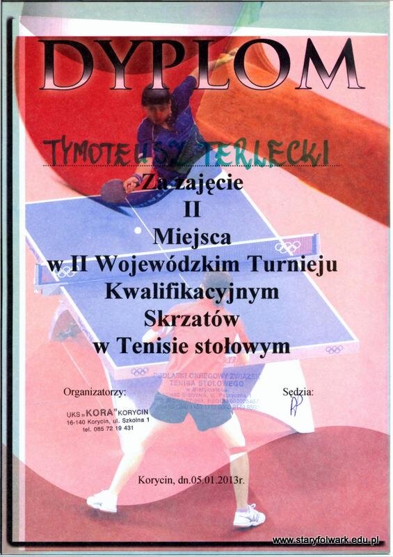 II Wojewódzki Turniej Kwalifikacyjny
