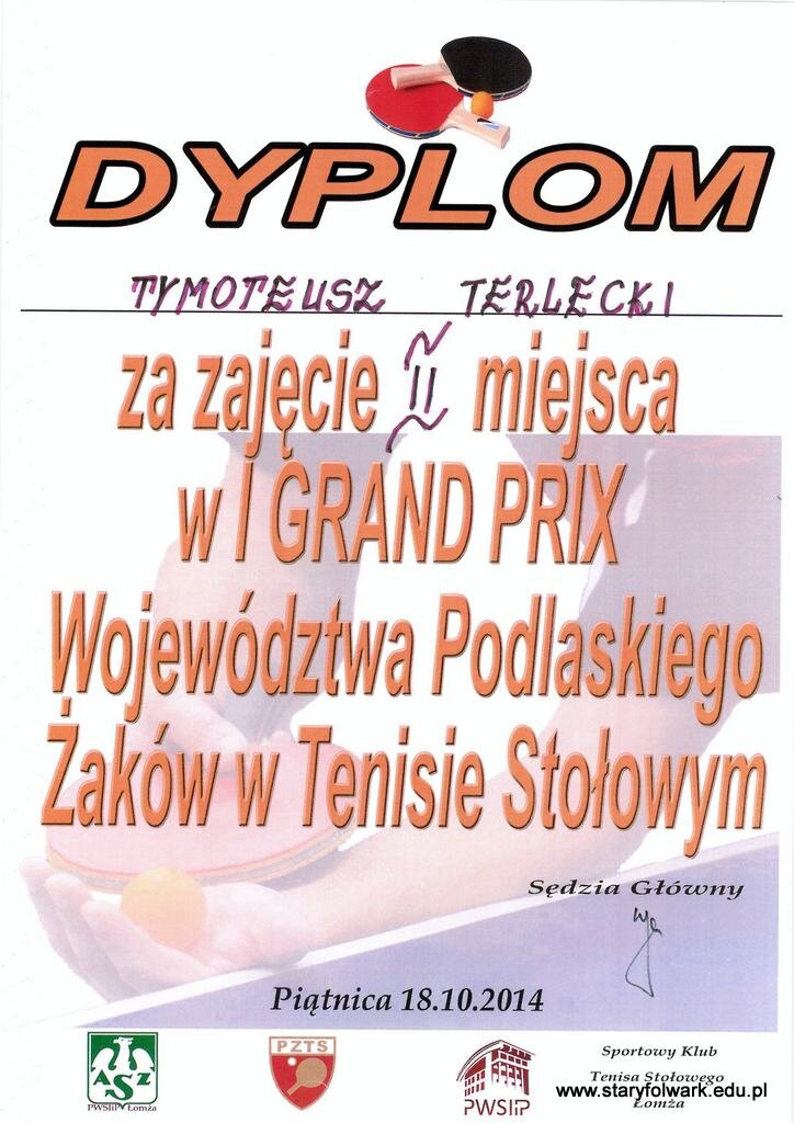 Grand Prix Województwa Podlaskiego żaków i skrzatów w Piątnicy