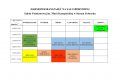Harmonogram zajęć na sali sportowej
